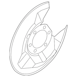 Splash Shield - Mazda (VA40-26-261)