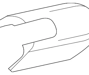 Wiper Arm Cover - Mazda (D11B-67-395)