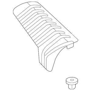 Interior Quarter Panel Trim Panel - Mazda (GM9F-68-250B-77)