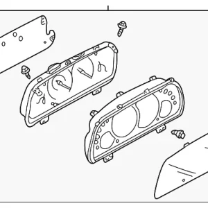 Cluster Assembly - Mazda (EC02-55-430J)