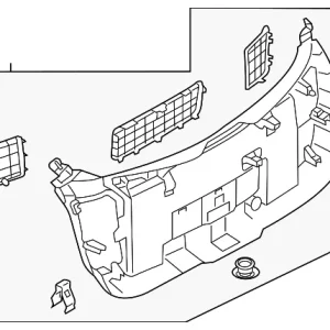 Lower Trim Panel - Mazda (DM0P-68-960)
