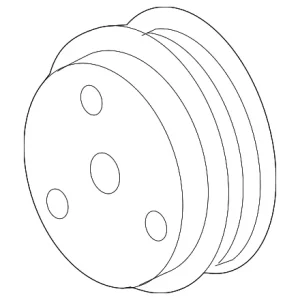 Pulley - Mazda (N3R1-15-131)