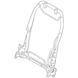 Seat Back Frame - Mazda (GHL2-88-68X)