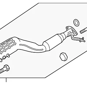 Catalytic Converter - Mazda (N3R4-20-55X)