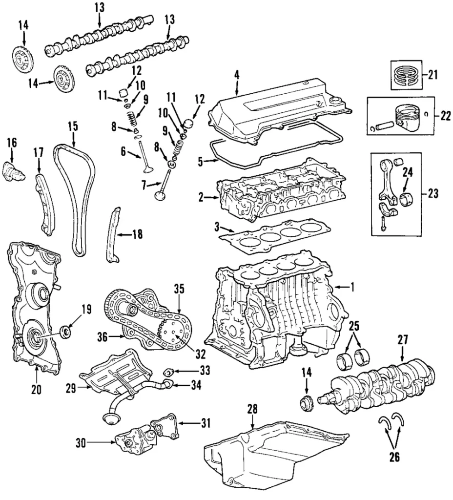 Oil Pick-Up - Mazda (1F20-14-240)