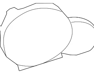 Cluster Lens - Mazda (TD12-55-447)