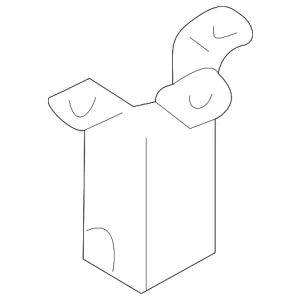 Retaining Bracket - Mazda (LC62-50-271A)