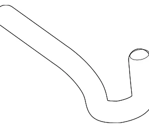 Upper Hose - Mazda (DD2J-67-501)