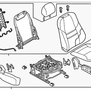 Seat Assembly - Mazda (TN41-57-100-02)