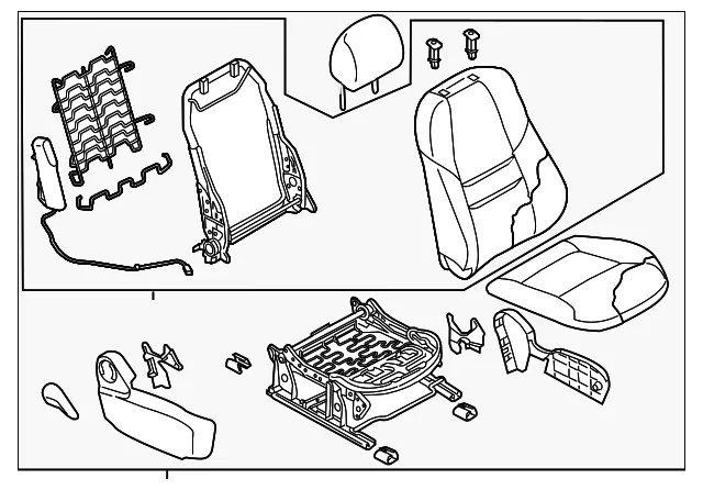 Seat Assembly - Mazda (TN41-57-100-02)