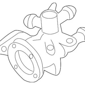 Thermostat Housing - Mazda (KL47-15-170C)