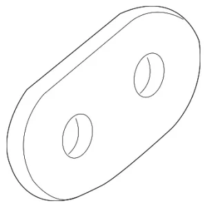 Rear Molding Gasket - Mazda (D651-50-M37)
