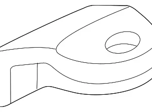 Bumper Bracket - Mazda (B25D-70-753)