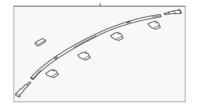 Roof Molding - Mazda (GHY1-50-9H0)