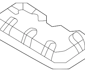 Headliner Spacer - Mazda (VA42-68-83Y)