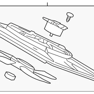 Fan Assembly - Mazda (LFG1-15-025F)