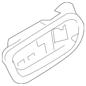 Handle, Inside - Mazda (GS3L-72-330A-02)