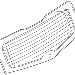 Lift Gate Glass - Mazda (C235-63-930A)