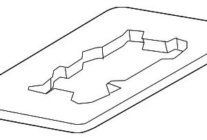 License Lamp Gasket - Mazda (BHP1-51-273A)