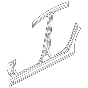 Center Pillar & Rocker - Mazda (GHY3-70-271)