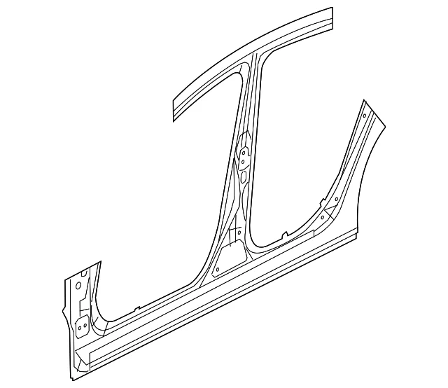 Center Pillar & Rocker - Mazda (GHY3-70-271)