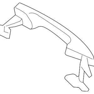 Handle, Outside - Mazda (KD53-59-41XE-83)