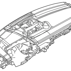 Instrument Panel - Mazda (DN4E-60-350C-02)