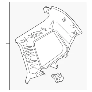 Upper Trim Panel - Mazda (C513-68-250B-75)