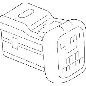 Auxiliary Jack - Mazda (KD45-66-9U0)