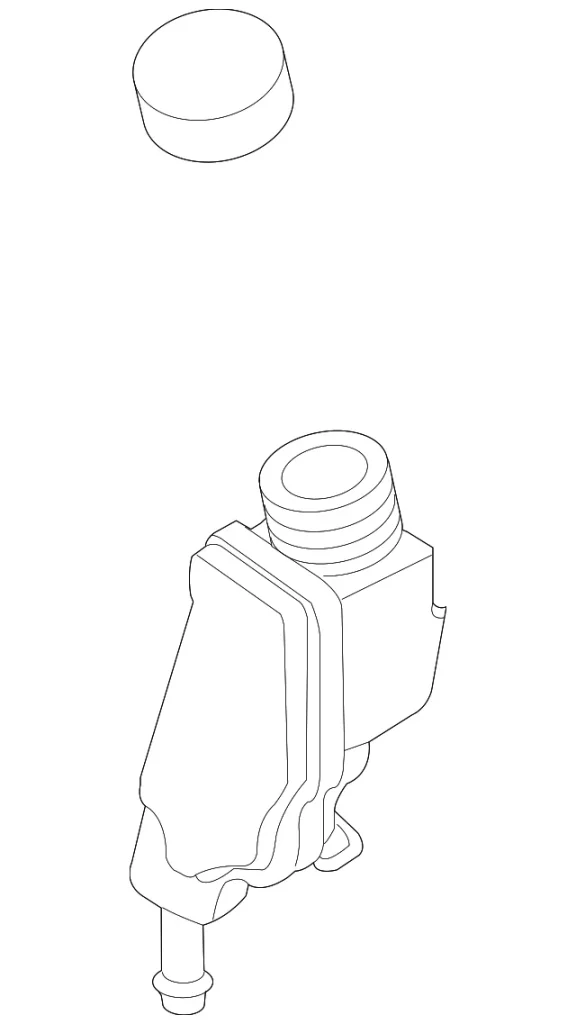 Power Steering Pump Reservoir - Mazda (C513-32-690)