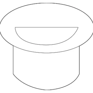 Quarter Panel Hole Cover - Mazda (BBM4-56-051)
