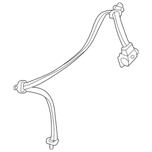 Lap & Shoulder Belt - Mazda (LC62-57-830N-05)
