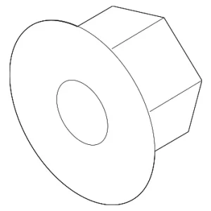 Lateral Arm Retainer Nut - Mazda (9YB2-01-404)