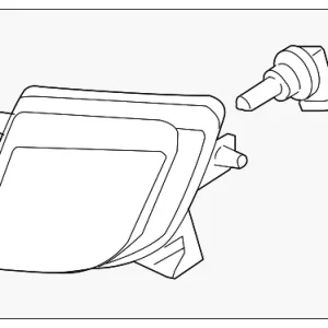 Fog Lamp Assembly - Mazda (GS3L-51-680)