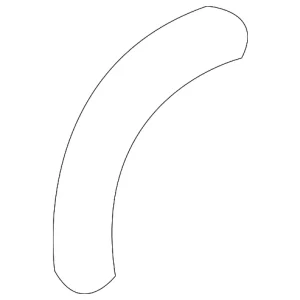 Engine Coolant Reservoir Hose - Mazda (PX35-15-381)