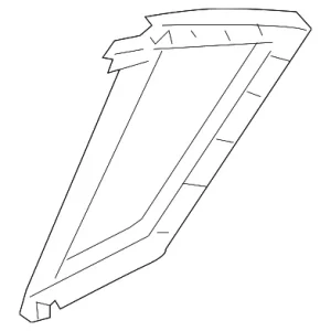 Weatherstrip - Mazda (BN8V-72-651A)