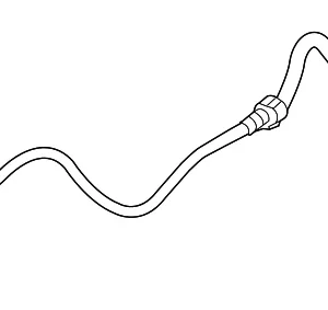 Vacuum Hose - Mazda (BBM2-43-490D)