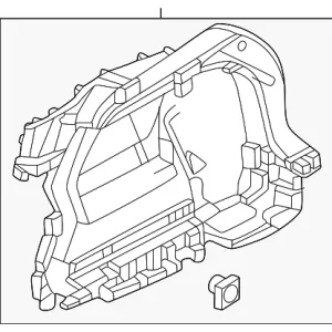 Quarter Trim Panel - Mazda (KSD4-68-850D-02)