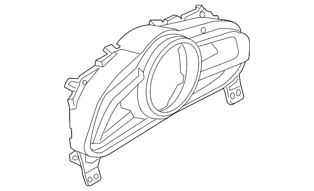 Instrument Cluster - Mazda (DB4J-55-214)