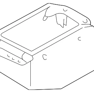 Compartment - Mazda (EC04-64-440G)