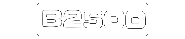 Nameplate - Mazda (ZZP0-51-714)