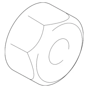 Reservoir Assembly Nut - Mazda (9XG0-98-93A0)