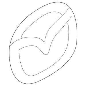 Emblem - Mazda (TK78-51-731A)