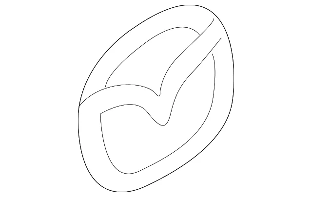 Emblem - Mazda (TK78-51-731A)