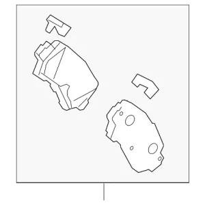 Brake Pads Rear - Mazda (K0Y1-26-48ZD)