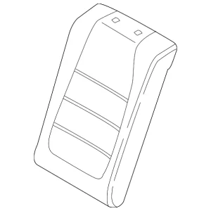 Seat Back Cover - Mazda (GNA1-88-401-03)