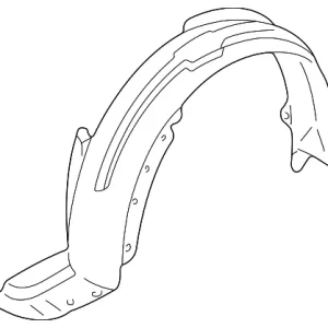 Fender Liner - Mazda (LC62-56-131C)
