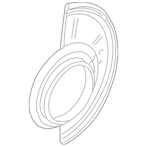 Splash Shield - Mazda (EFY1-33-261)
