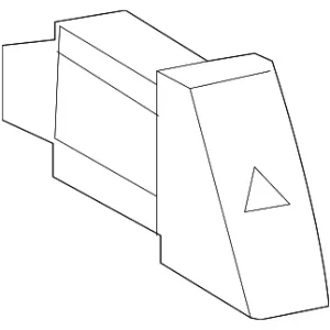 Hazard Switch - Mazda (GS1D-66-4H0A)