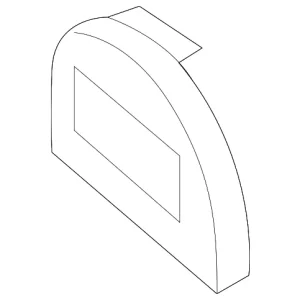 Tow Bracket Cover - Mazda (TK21-50-A11-BB)